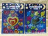 Jiamei Paper Products Creative Craft Stickers CDY luminous Resin Stickers Crystal Stickers Moon Stars Butterfly Smiling Faces Heart Insects Stickers Specification image